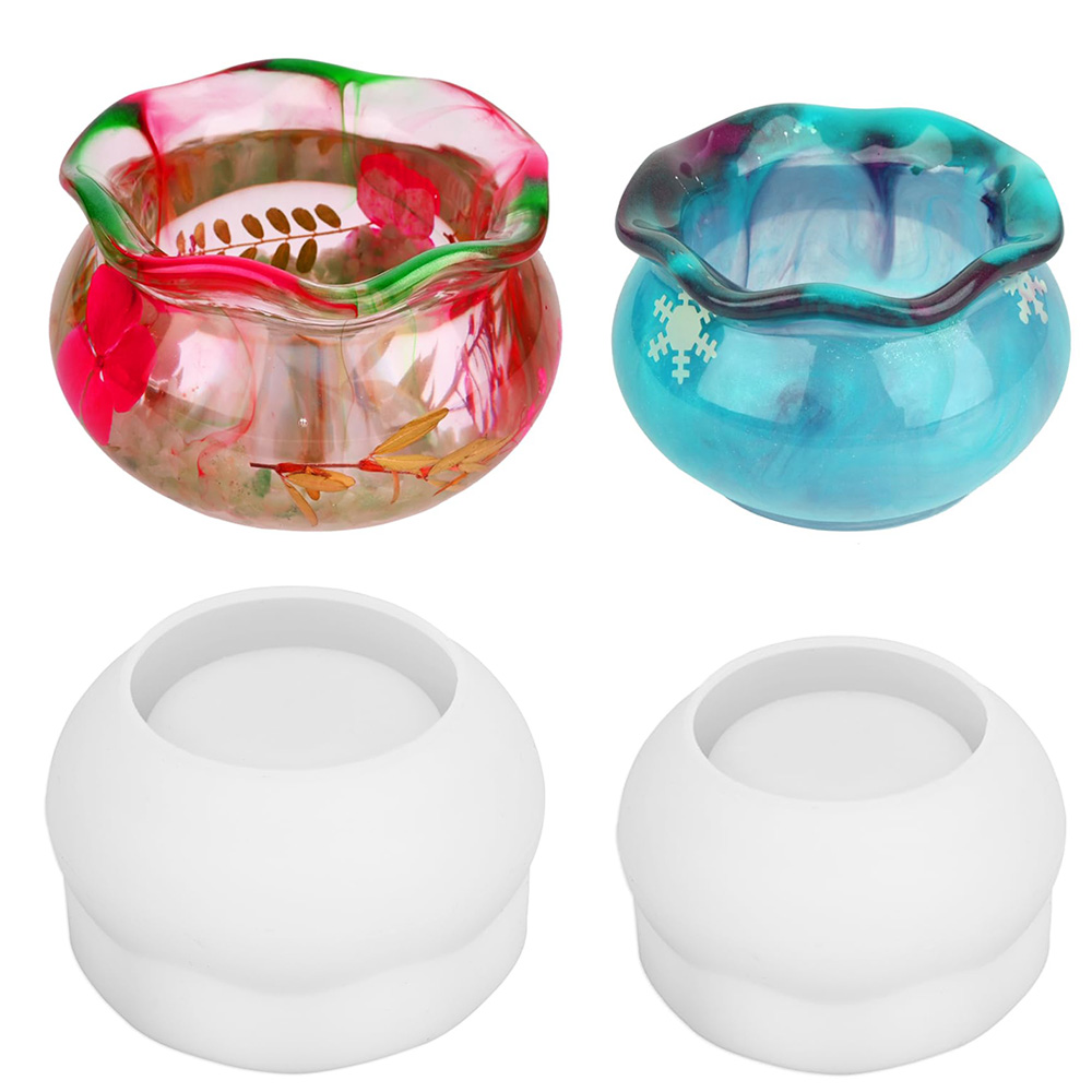 Resin Art Mold - 手作りのシリコン収納ボックス,成形,魚のタンク型,DIY,接着剤,創造的な型