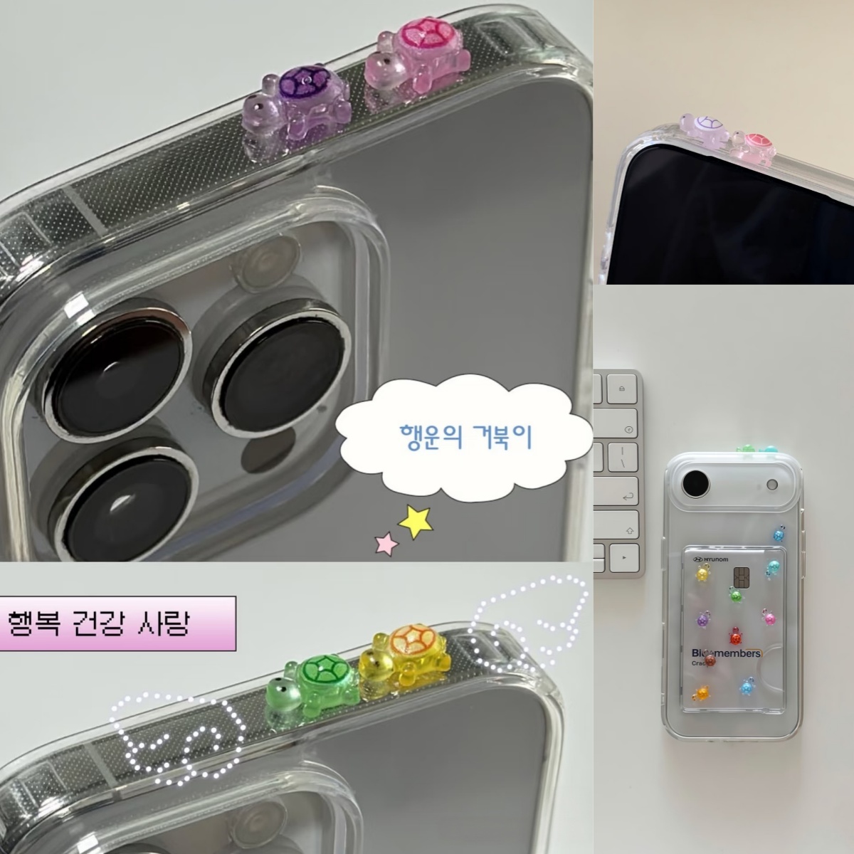 Resin Art Accessories - 100個入りミニ光るカメ 安全で環境に優しい樹脂製 かわいいネイルアートデコレーション 漫画風発光 DIYクラフトやマニキュア用