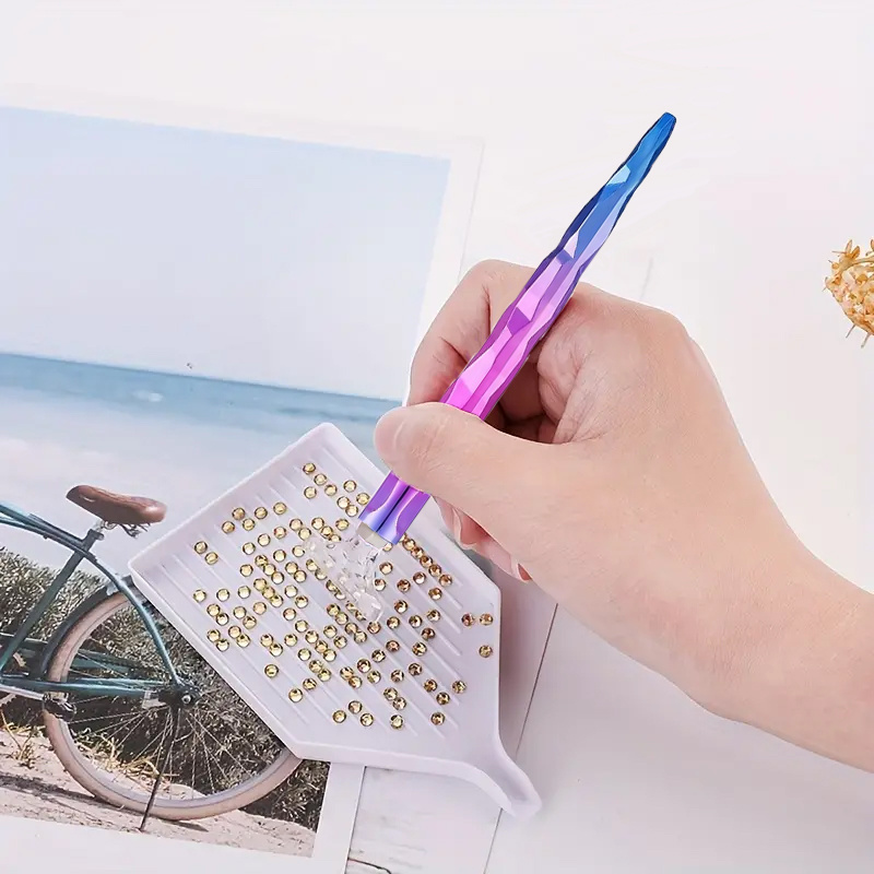 グラデーションダイヤモンドペイントペンセット、6つのペンチッ - Resin Art Workshop のレビューと価格