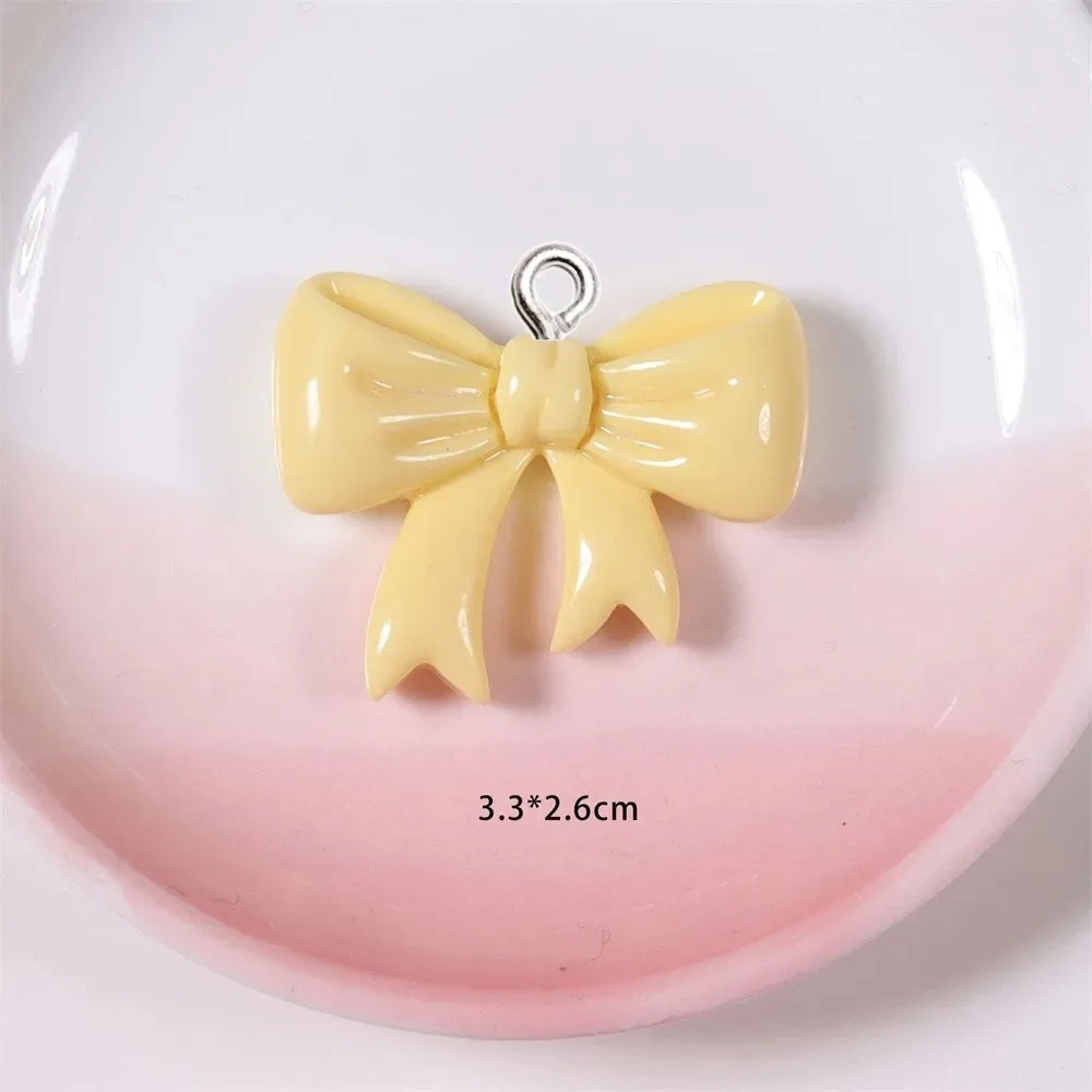 10 個のキャンディーカラーのリボン樹脂チャーム手作り装飾品 - Resin Art Calligraphy のレビューと価格