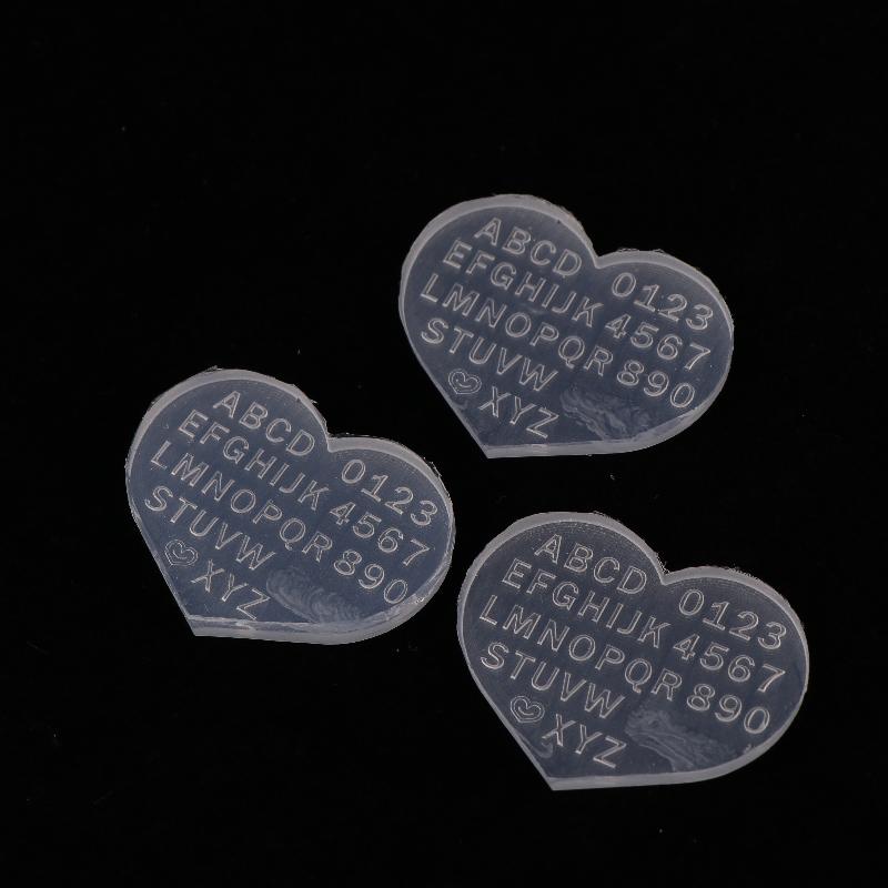 1 個アート装飾ユニバーサル英語文字デザインネイルシリコーン - Resin Art Earrings Design のレビューと価格