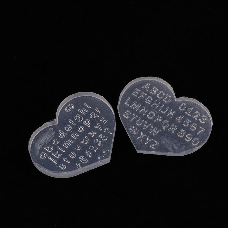 1 個アート装飾ユニバーサル英語文字デザインネイルシリコーン - Resin Art Earrings Design のレビューと価格