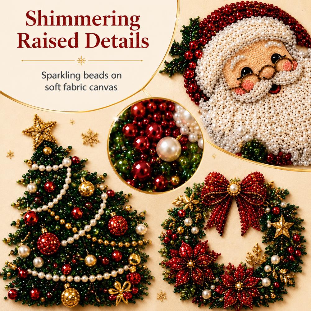 クリスマス サンタクロース パールアート DIYキット 額入 - Resin Art And Craft のレビューと価格