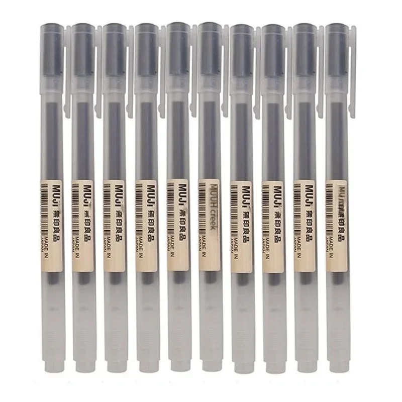 6/8 ピース/セット MUJIs ゲルペン黒/赤/青 0. - Muji Stationery Gel Pen のレビューと価格