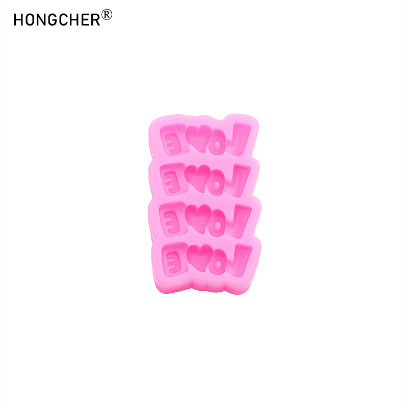 LOVEレターシリコンモールドDIY電話ケースヘアアクセサリ - Resin Art Alphabet のレビューと価格