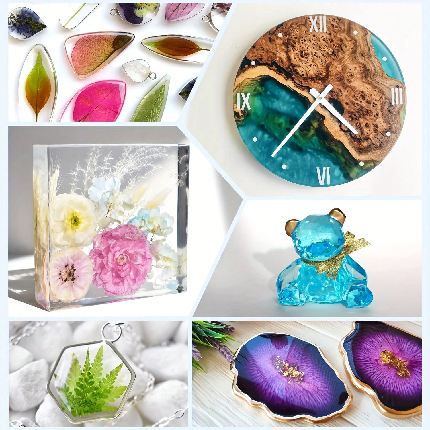 125ml/250ml クリスタルクリアキャスティングレジン - Resin Art Mold のレビューと価格