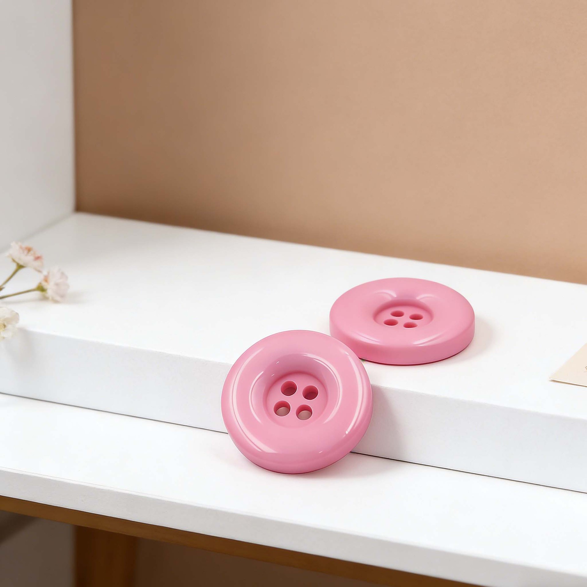 DIY 樹脂シリコンモールド ラウンドハートフラワーボタン  - Resin Art Heart のレビューと価格