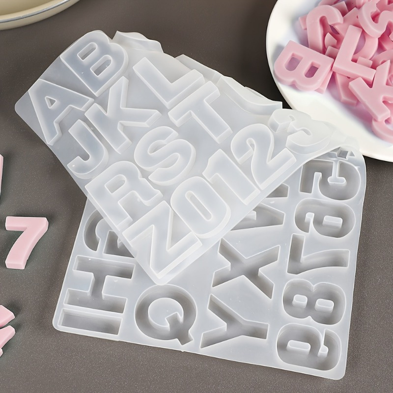 AからZまでの文字ペンダントシリコンモールド、アルファベット - Resin Art Alphabet のレビューと価格