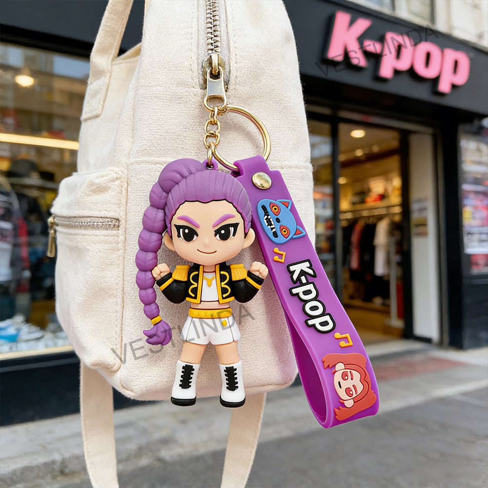 大人気K-POPデーモンハンターシリーズキーホルダー3D立体 - Resin Art Accessories のレビューと価格