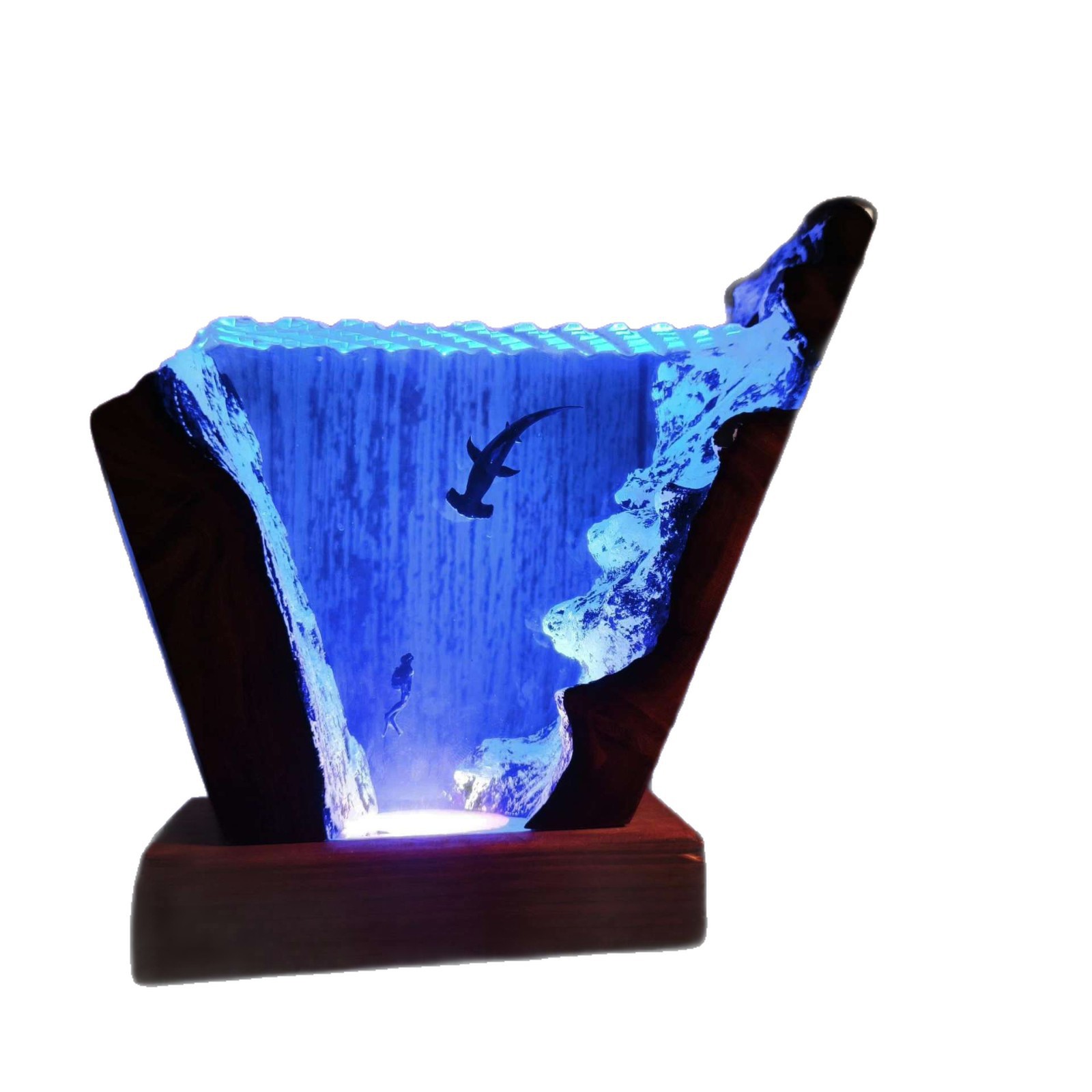 6 * 4インチ オーシャンシリーズ ダイバー ハンマーヘッ - Resin Art For Wedding Gift のレビューと価格