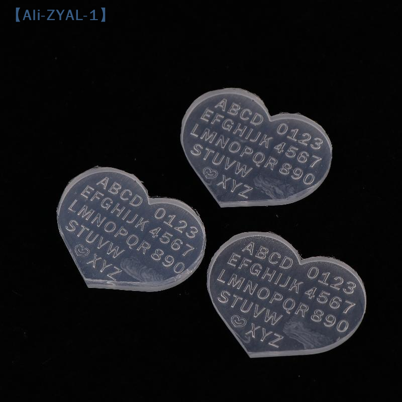 【ZYAL-1】1/3 個アート装飾ユニバーサル英語レターデ - Resin Art Earrings Design のレビューと価格