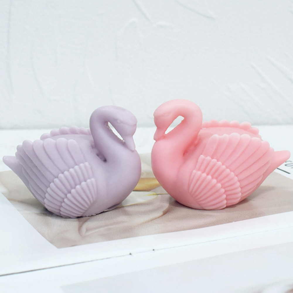 ホワイトスワンシリコンキャンドルモールド,鳥の動物の石鹸,樹 - Resin Art For Wedding Gift のレビューと価格