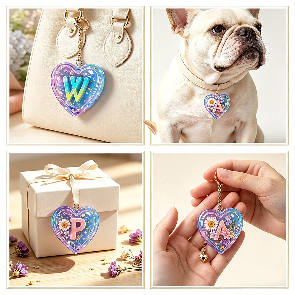 26文字とハート型シリコンモールド エポキシ樹脂 DIY パ - Resin Art Heart のレビューと価格