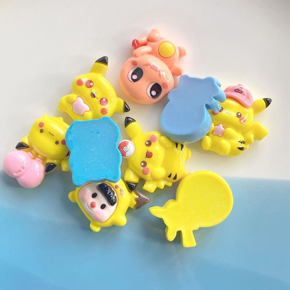 ポケモンの漫画風DIYクラフト材料、レジンアクセサリー、カビ - Resin Art Accessories のレビューと価格