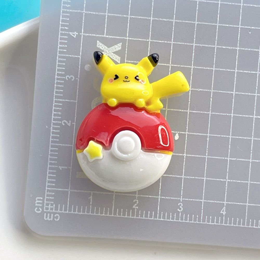 ポケモンの漫画風DIYクラフト材料、レジンアクセサリー、カビ - Resin Art Accessories のレビューと価格