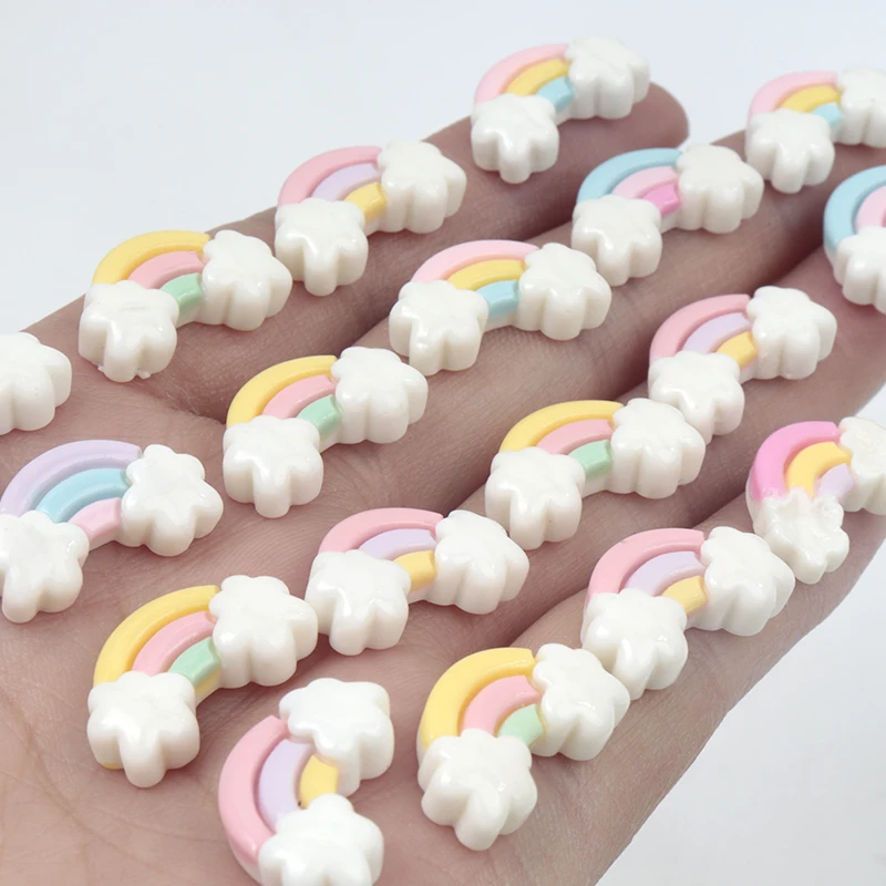 30 個/300 個ミニ樹脂レインボーフラットスクラップブッ - Resin Art Workshop のレビューと価格