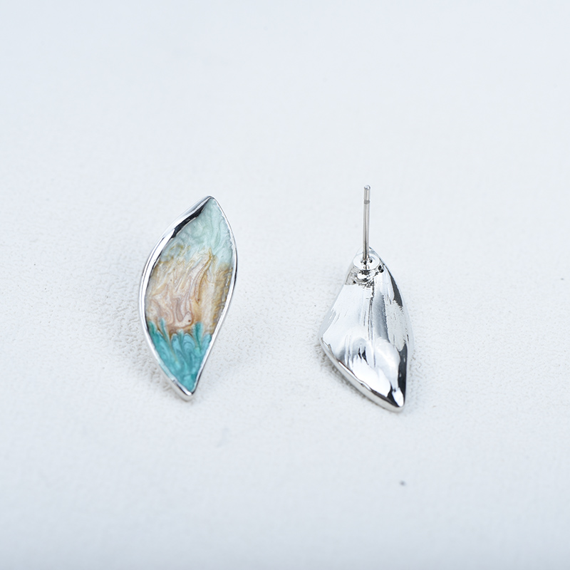 Iceyy-女性のためのレジンネックレスとイヤリングのセット - Resin Art Earrings Design のレビューと価格