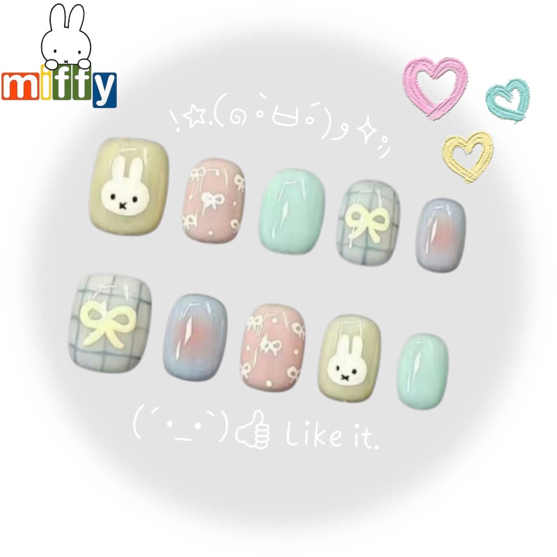 ミッフィーバニー |   ふわふわマカロンカラーのミッフィー - Resin Art Accessories のレビューと価格