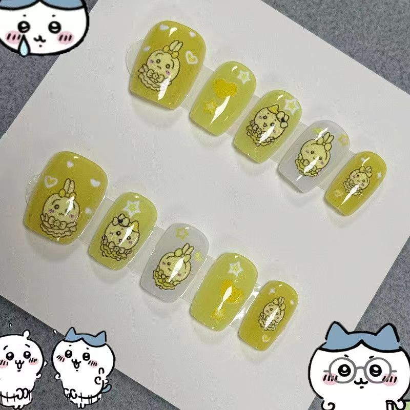 ネイルアート yiji ハチワレ Hachiware うさぎ - Resin Art Workshop のレビューと価格