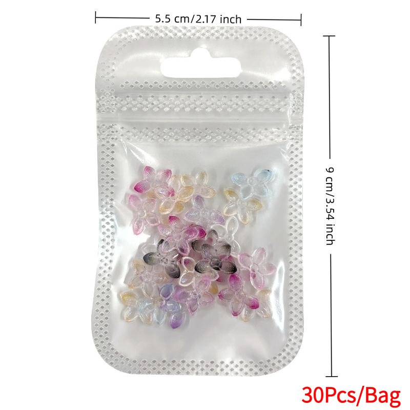3Dグリッターレジンネイルアートデコレーション 30個入り  - Resin Art Using Flowers のレビューと価格