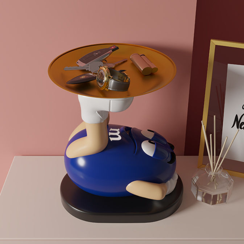 クリエイティブな卓上トレイの装飾品、リビングルームの収納、モ - Resin Art Table Top のレビューと価格