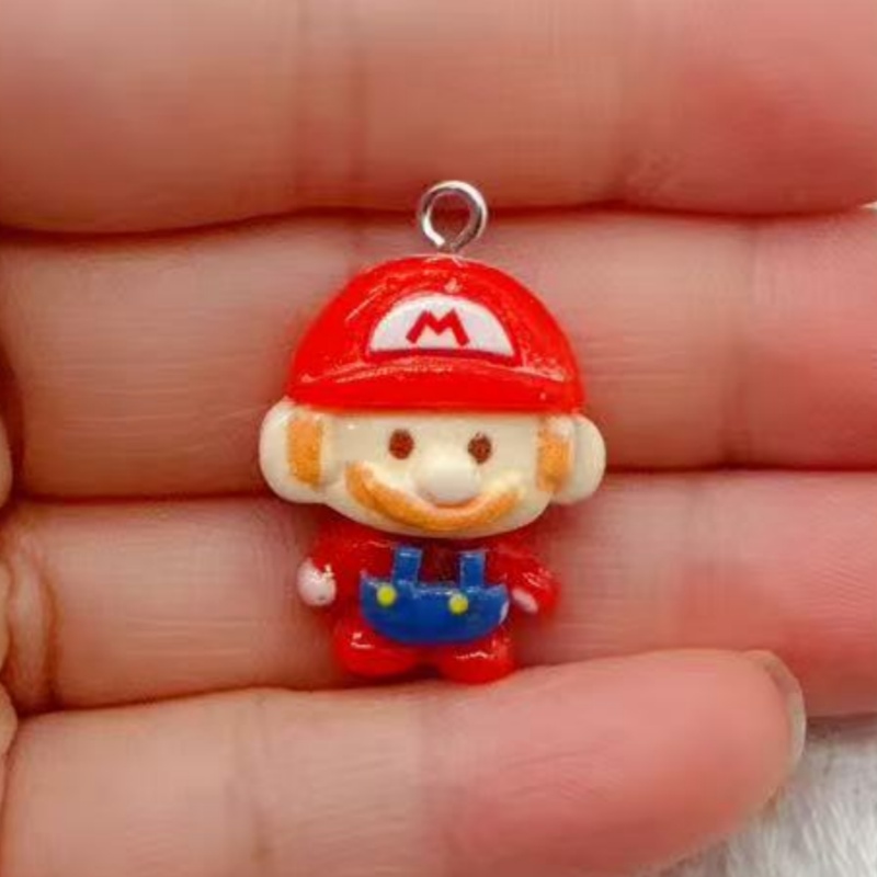 10個入り樹脂製漫画ペンダント、DIYジュエリー製作イヤリン - Resin Art Calligraphy のレビューと価格