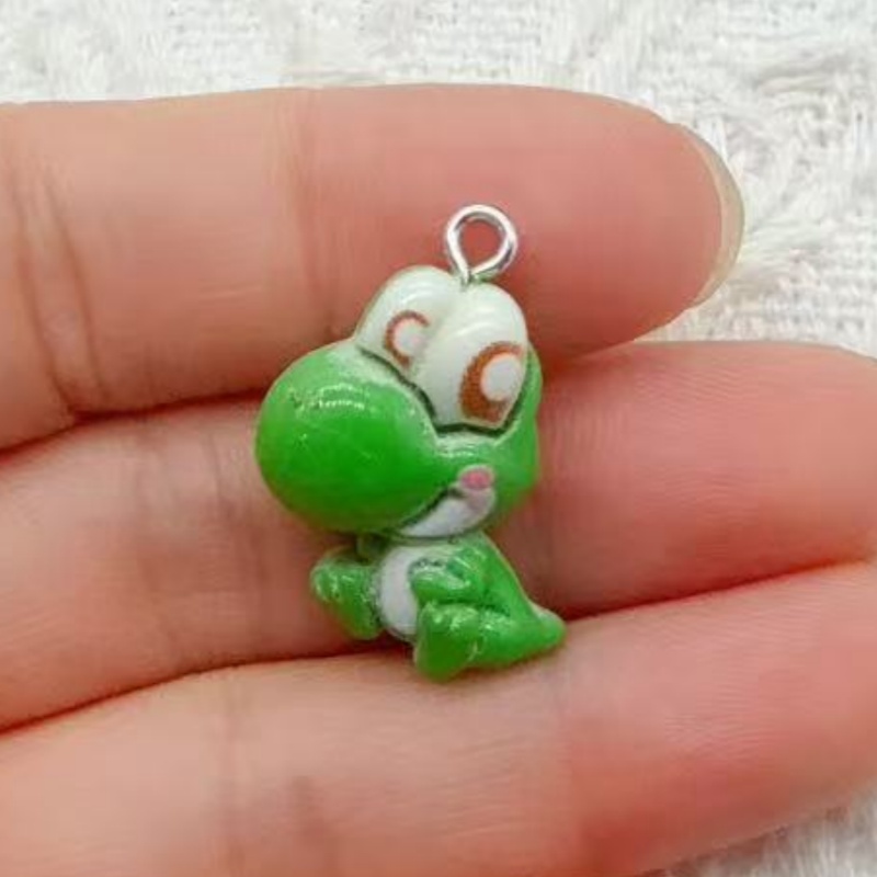 10個入り樹脂製漫画ペンダント、DIYジュエリー製作イヤリン - Resin Art Calligraphy のレビューと価格